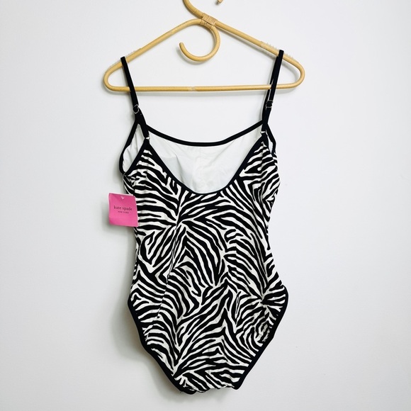 Kate Spade Zebra print one piece swimsuit - Picture 3 of 5